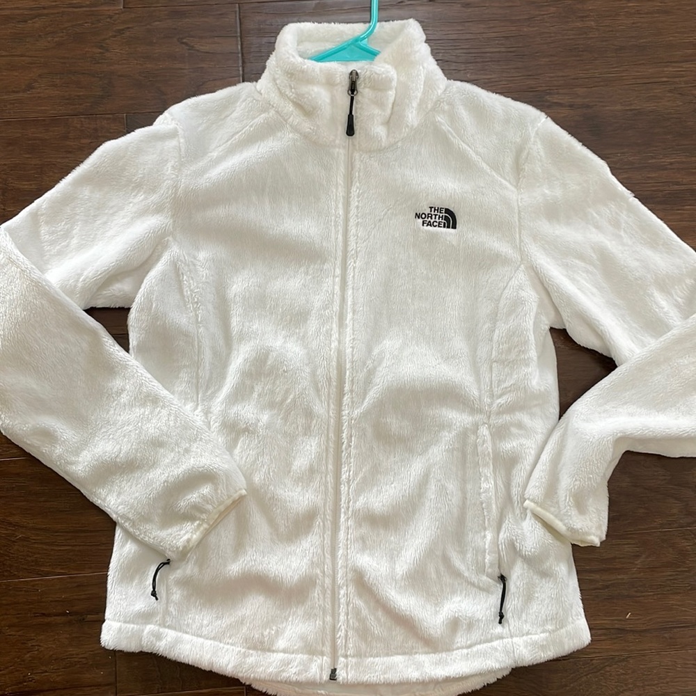 Womens medium white north face jacket